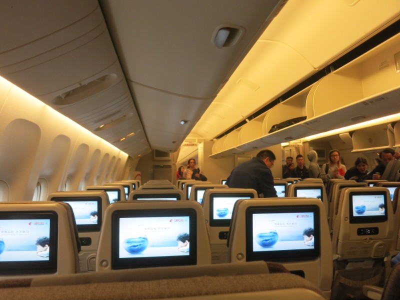 New Boeing 777 interior